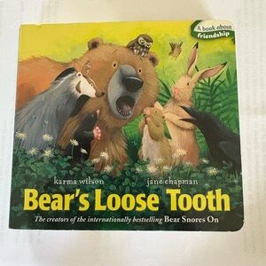 Bear's Loose Tooth Kids Book - Yellow Cover by